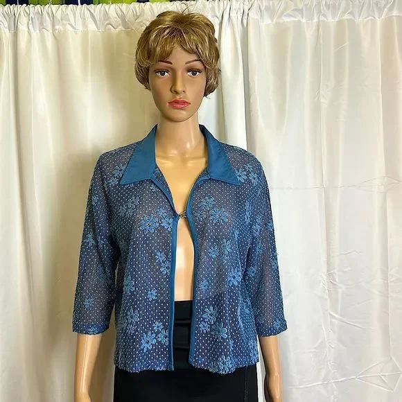 Fashion Bug Sweaters Retro Fashion Bug Semi Sheer Shrug Color